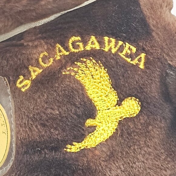 VTG 2000s TY Babies Authentic Mint Bear Collectible Golden Sacagawea Dollar Bear - Picture 13 of 16